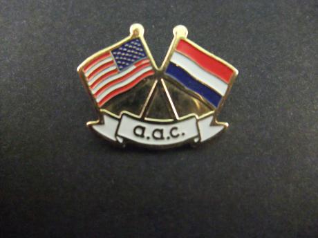 A.A.C. vlag Amerika-Nederland